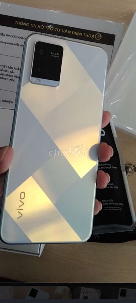 Vivo Y21 xanh. Mua bán Điện thoại tại Huyện Tịnh Biên An Giang được đăng bởi Bùi Mừng hình 1