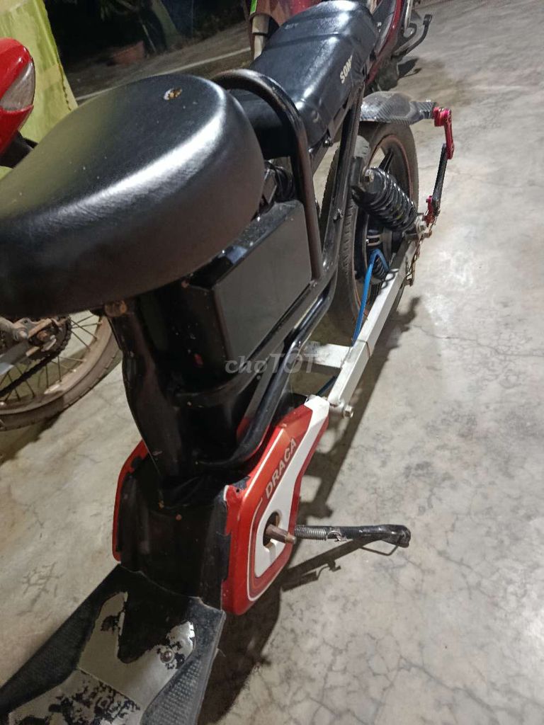 Xe đạp điện Draca Xe điện 2022 Đỏ. Mua bán Xe điện tại Huyện Đức Linh Bình Thuận được đăng bởi nguyễn anh vũ hình 2