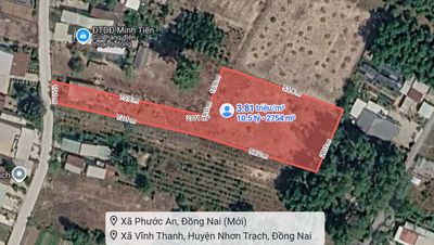 BÁN ĐẤT 2.754m² – 300m² THỔ CƯ – NỞ HẬU  – MẶT TIỀN ĐƯỜNG – NHƠN TRẠCH