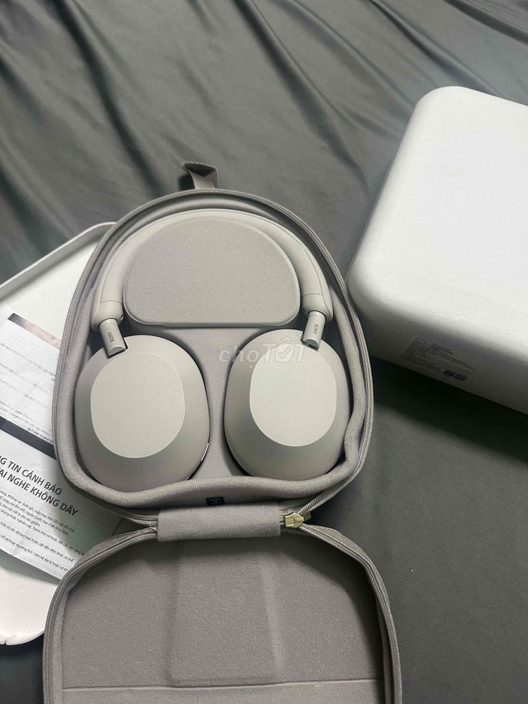 Tai nghe Sony WH-1000XM5 Trắng. Mua bán Tivi, Âm thanh tại Quận Thanh Khê Đà Nẵng được đăng bởi Ti Nguyễn hình 1