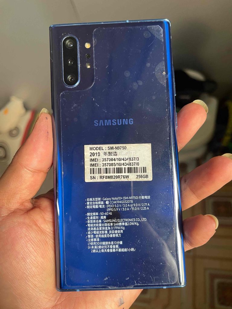 Samsung Galaxy Note10+ 256GB. Mua bán Điện thoại tại Quận Hoàng Mai Hà Nội được đăng bởi nguyễn thị ngọc  hình 1