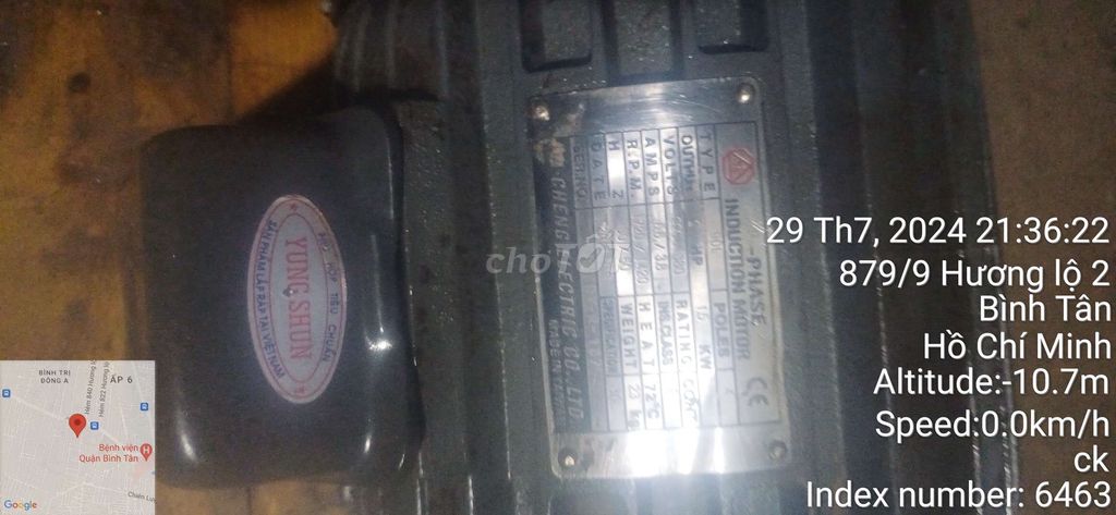 Cần bán con bơm thủy lực.2hp 3ph 380v.