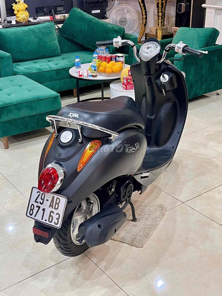 XE MÁY 68 - SYM Elite 50cc 2023 Đen Sần Lướt. Mua bán Xe máy tại Quận Tây Hồ Hà Nội được đăng bởi Đức Anh hình 4