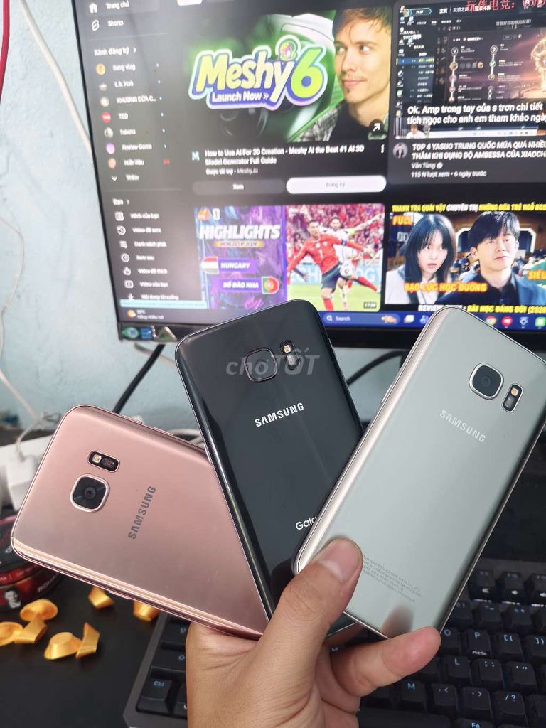 Samsung Galaxy S7 4GB/32GB Đen Hàn Quốc. Mua bán Điện thoại tại Quận 12 Tp Hồ Chí Minh được đăng bởi Quân hình 1