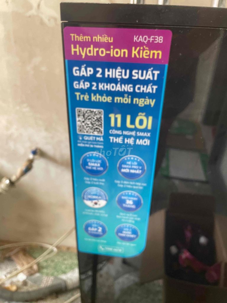 Máy lọc nước Karofi KAQ-F38 Đen. Mua bán Bếp, lò, đồ điện nhà bếp tại Thành phố Sóc Trăng Sóc Trăng được đăng bởi Tamzxd834567 hình 1