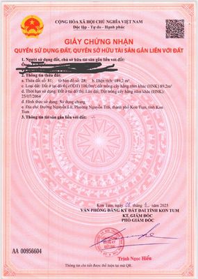 đất nguyễn lữ,phường nguyễn trãi tp kontum, tổng diện tich 189.2 m2. Mua bán đất tại Thành phố Kon Tum Kon Tum được đăng bởi trần trương phú