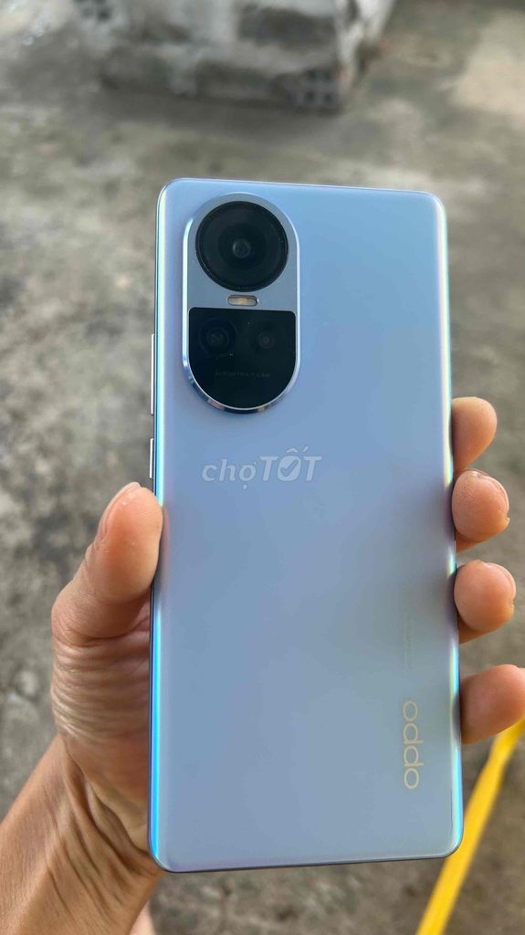 Oppo Reno10 5G 256GB Bạc. Mua bán Điện thoại tại Quận Cẩm Lệ Đà Nẵng được đăng bởi tân vĩnh quý hình 1