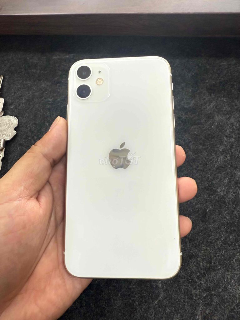 Apple iPhone 11 Trắng Đã thay pin. Mua bán Điện thoại tại Huyện Gio Linh Quảng Trị được đăng bởi Tên chưa cung cấp hình 1
