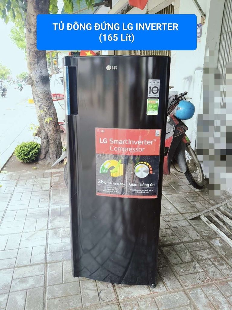 Tủ Đông Đứng LG Inverter 165 lít Đen. Mua bán Tủ lạnh tại Thành phố Nha Trang Khánh Hòa được đăng bởi Bảo trì điện lạnh Nha Trang hình 1
