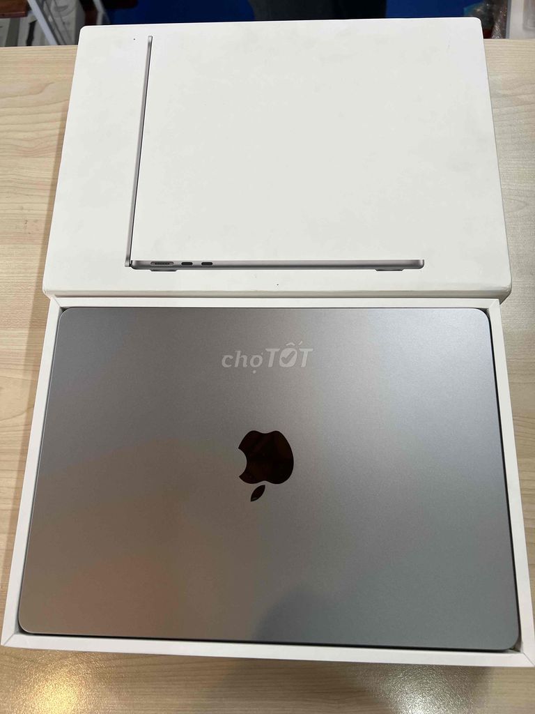 Macbook Air M3 ram 8 ssd 256 hàng Vn fullbox p100