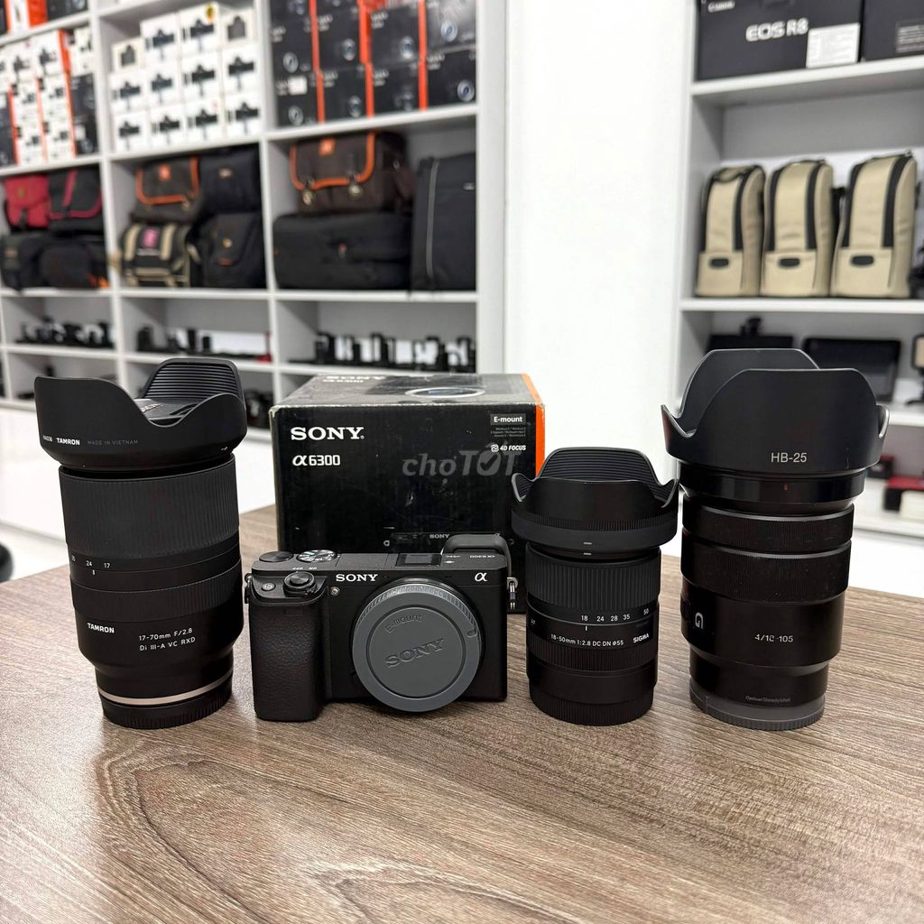 Sony A6300 & 18-105 F4 & 18-50 F2.8 & 17-70 F2.8. Mua bán Máy ảnh, Máy quay tại Quận Thanh Xuân Hà Nội được đăng bởi Nguyễn Cường Camera hình 1