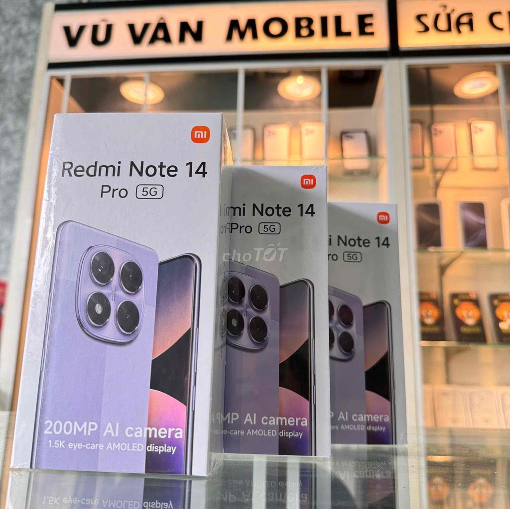 🔥Redmi note 14Pro 5G (12GB/512GB). Mua bán Điện thoại tại Quận Cái Răng Cần Thơ được đăng bởi Vũ Vân Mobile Cần Thơ hình 1