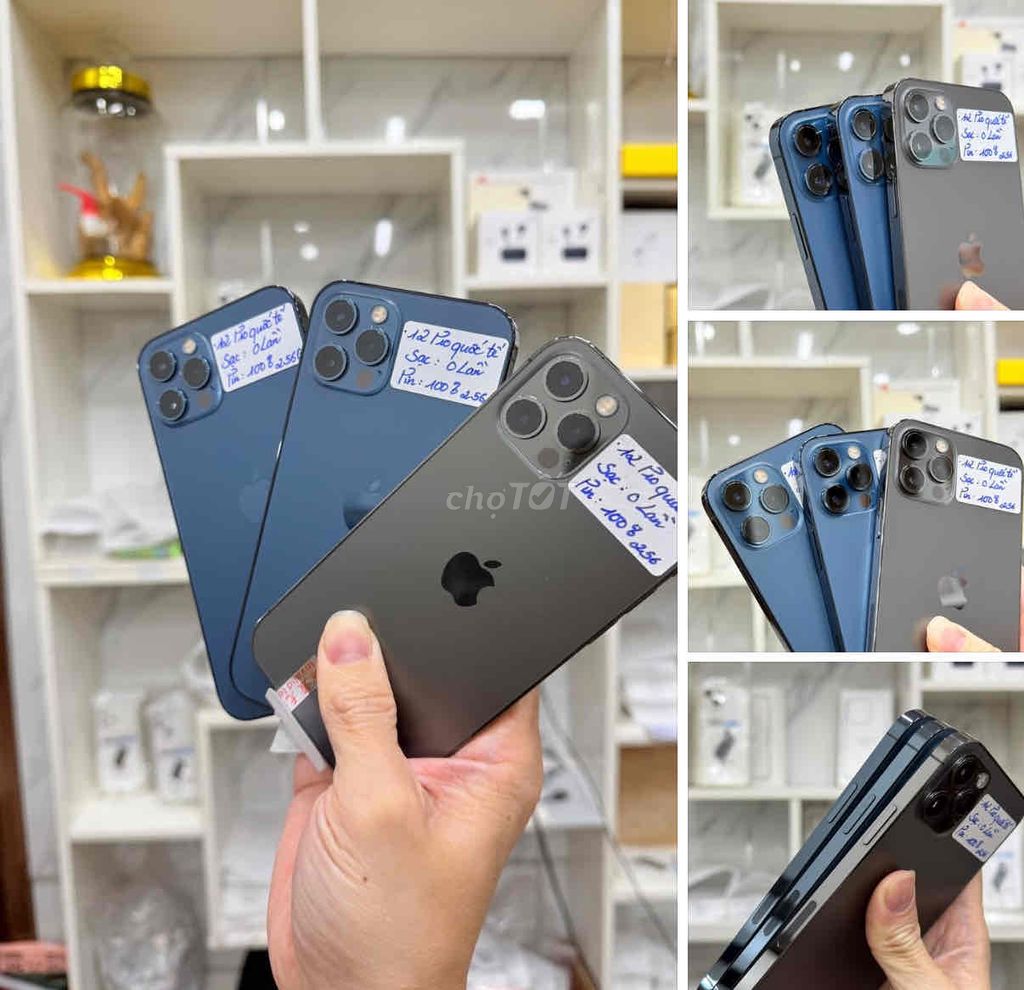 iPhone 12 Pro 256GB FULLBOX Grey NEW APPLE 12/2024. Mua bán Điện thoại tại Quận Thanh Xuân Hà Nội được đăng bởi Nguyễn Huy Dũng hình 1