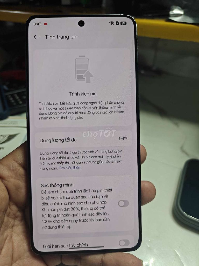 OnePlus Ace 5 256GB Đã qua sử dụng. Mua bán Điện thoại tại Quận Tân Phú Tp Hồ Chí Minh được đăng bởi huy  hình 1