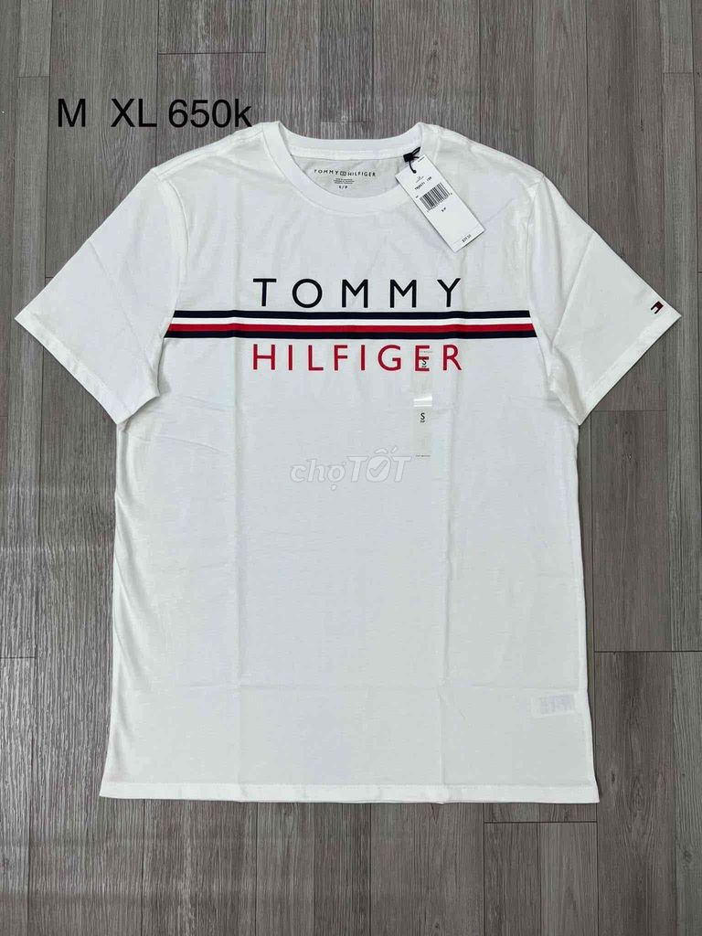 Áo thun nam Tommy Hilfiger trắng size M. Mua bán Quần áo tại Quận 6 Tp Hồ Chí Minh được đăng bởi Dũng hình 1