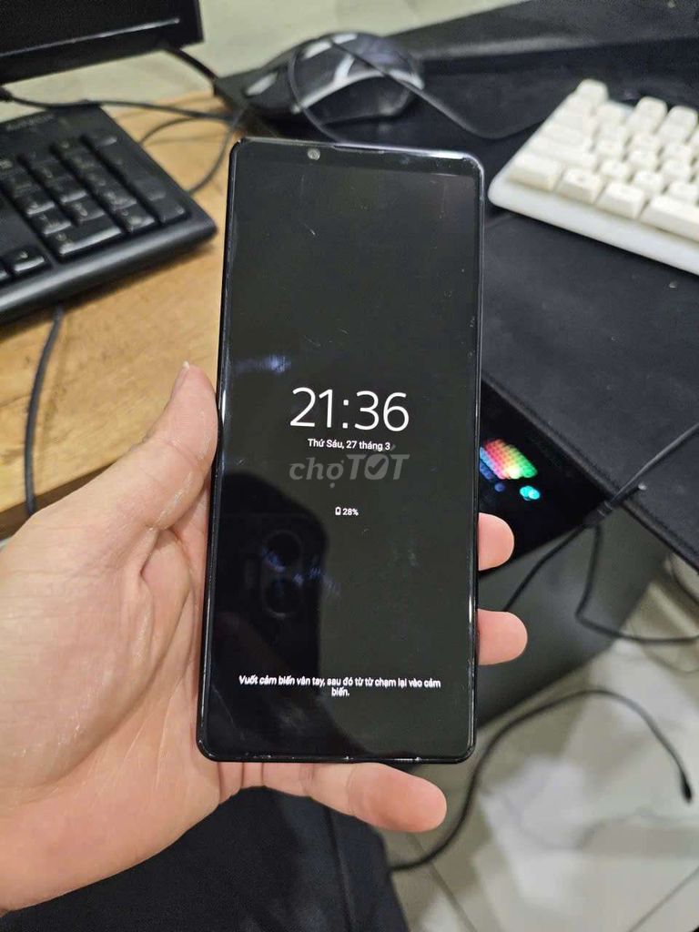 Sony Xperia 1 Mark II 128GB Đen. Mua bán Điện thoại tại Quận Hoàng Mai Hà Nội được đăng bởi nam nguyen hình 1