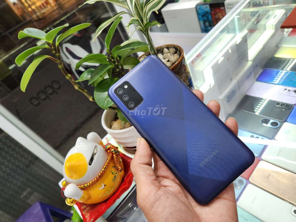 Samsung A02s 3GB/32GB zin đẹp (pin 5000mh). Mua bán Điện thoại tại Quận Ninh Kiều Cần Thơ được đăng bởi Huy hình 1