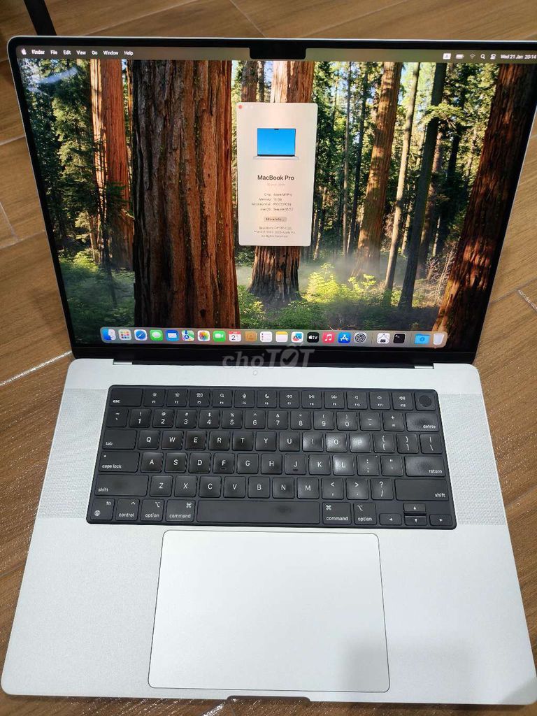 Macbook Pro M1 Pro 16 inch 16GB/512GB. Mua bán Laptop tại Quận Gò Vấp Tp Hồ Chí Minh được đăng bởi Hi hình 1