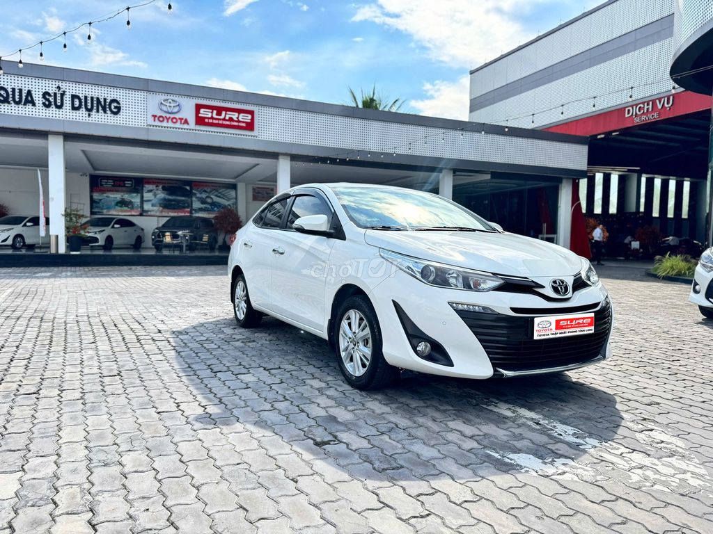 Vios G trắng số tự động 2020, 1 chủ đi 42.000km. Mua bán Ô tô tại Huyện Long Hồ Vĩnh Long được đăng bởi Quốc Tuấn Toyota hình 3