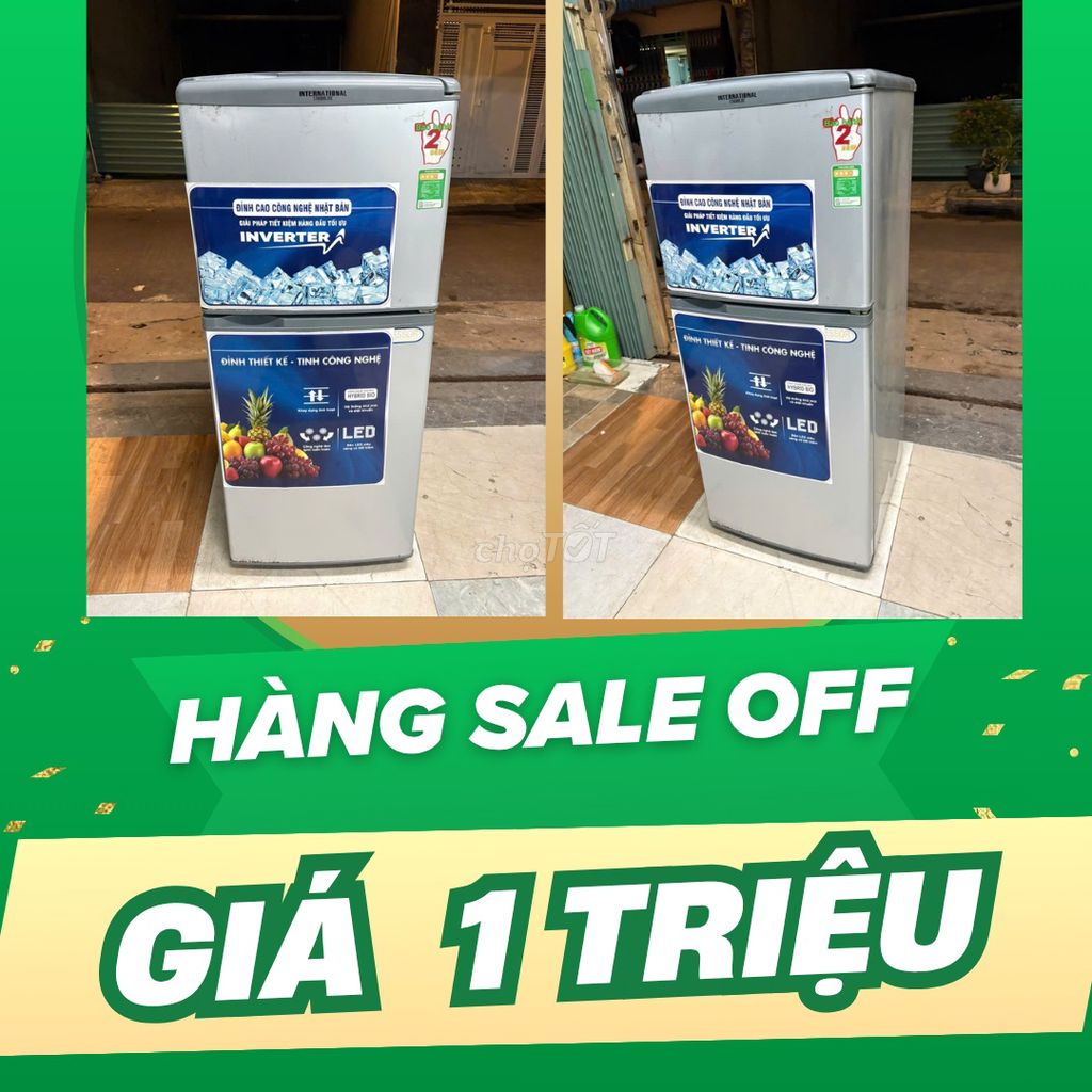 🔥 [XẢ KHO GIÁ SỐC] INTERNATIONAL 130L – CHỈ 1 TR🔥. Mua bán Tủ lạnh tại Quận Tân Phú Tp Hồ Chí Minh được đăng bởi Nam Tiến  hình 1