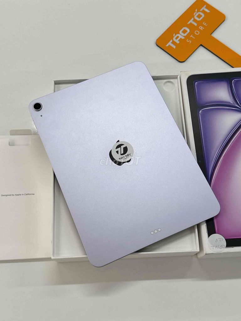 Apple iPad Air 7 11 inch 128GB Fullbox VN BH 10/26. Mua bán Máy tính bảng tại Quận 10 Tp Hồ Chí Minh được đăng bởi Táo Tốt Apple  hình 1