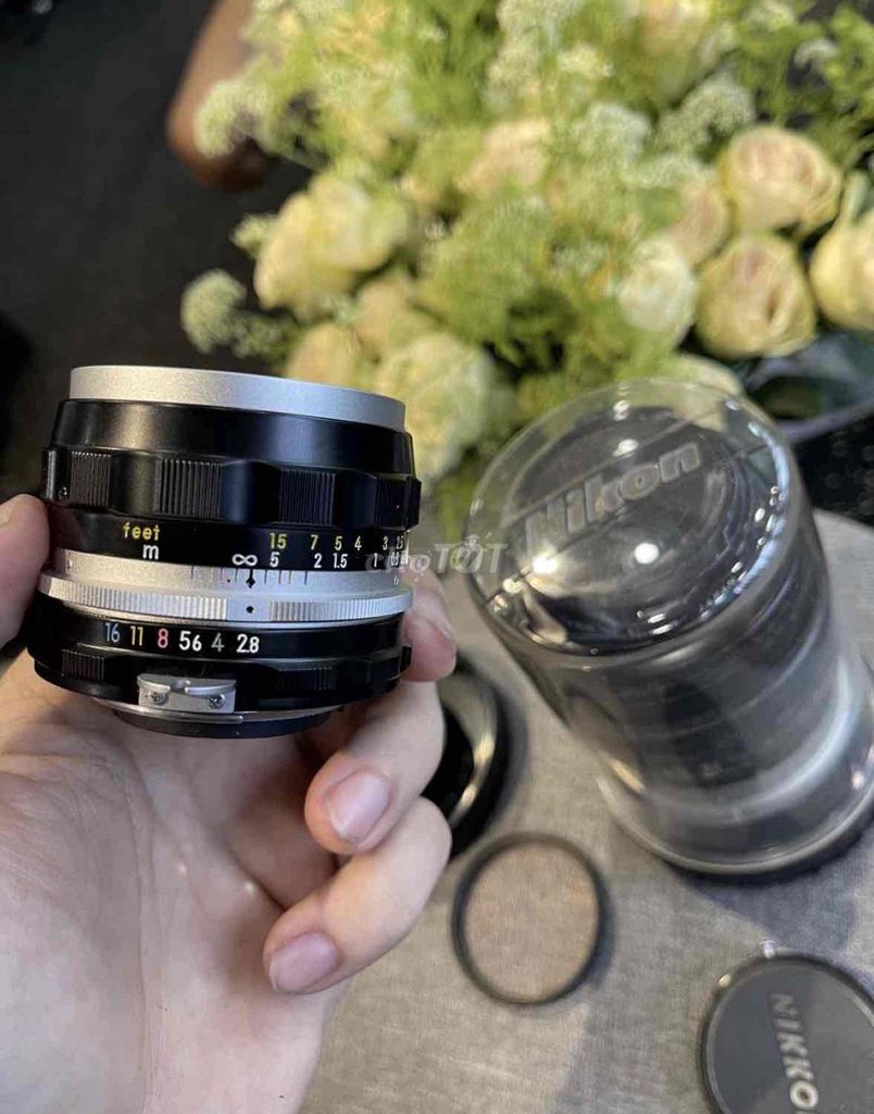 Ống kính Nikon Nikkor-S Auto 35mm f/2.8 Đen bạc. Mua bán Máy ảnh, Máy quay tại Quận 12 Tp Hồ Chí Minh được đăng bởi Gin Ng hình 1
