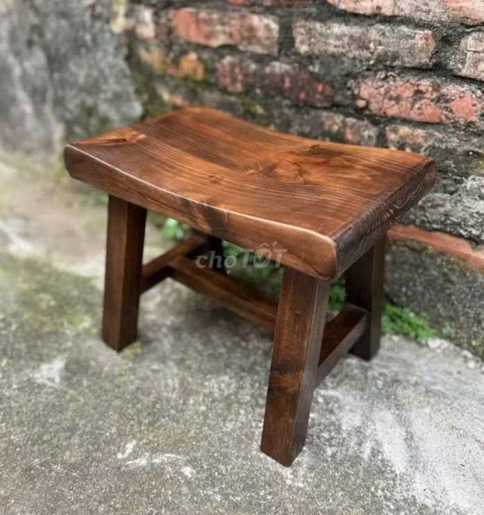 Ghế đôn gỗ phong cách vintage. Mua bán Bàn ghế tại Quận Tân Phú Tp Hồ Chí Minh được đăng bởi Duy Thuy hình 1