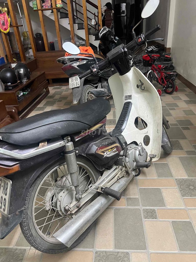 Honda Dream Việt 2004 Trắng. Mua bán Xe máy tại Huyện Ba Vì Hà Nội được đăng bởi Kim Thương hình 3