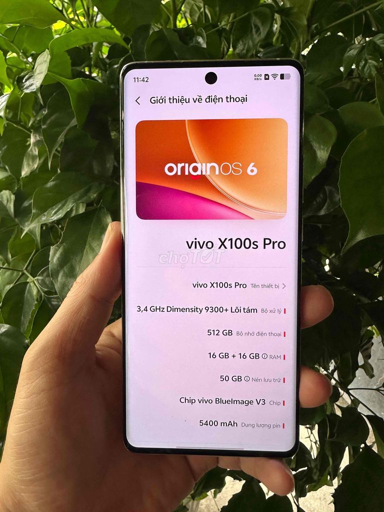 Vivo X100s Pro 16GB/512GB Trắng. Mua bán Điện thoại tại Quận 8 Tp Hồ Chí Minh được đăng bởi thụy ngô hình 1