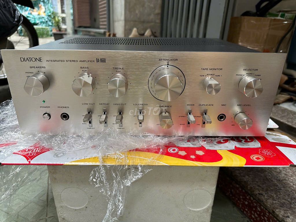 Ampli Diatone DA-U660 Bạc Đã sử dụng. Mua bán Tivi, Âm thanh tại Quận Tân Bình Tp Hồ Chí Minh được đăng bởi Hồ văn Được hình 1