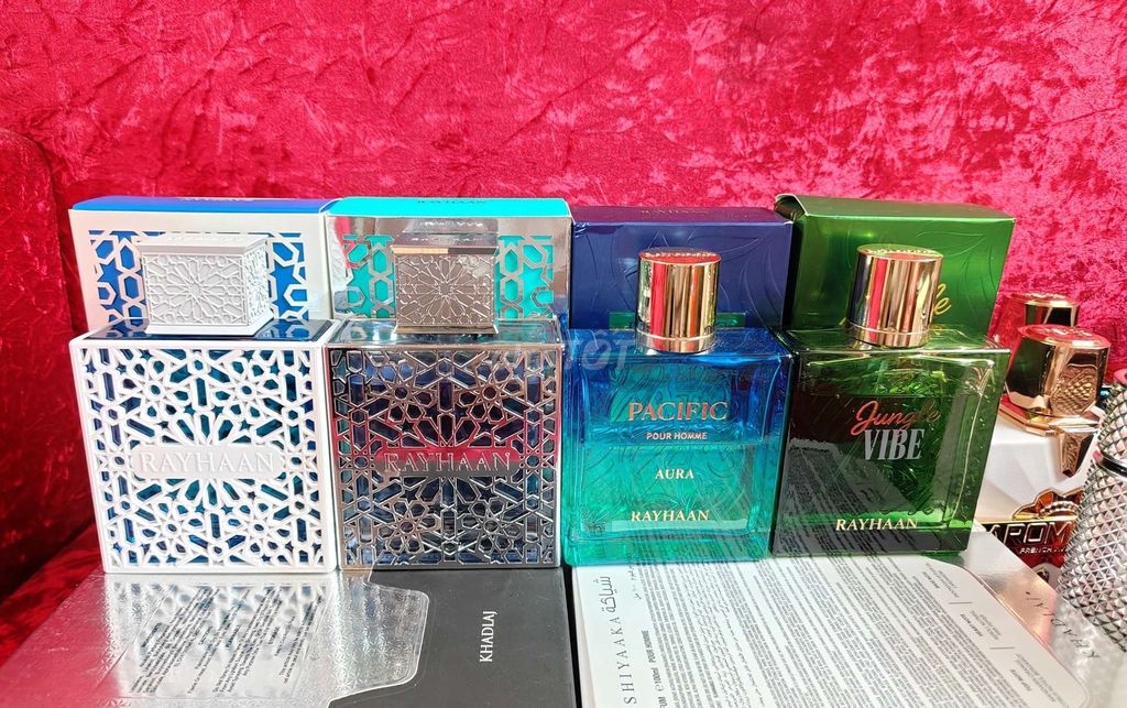  Rayhaan Azul +Aquatica +Pacific Aura +Jungle Vibe. Mua bán Nước hoa tại Quận 4 Tp Hồ Chí Minh được đăng bởi Trần Uy hình 1
