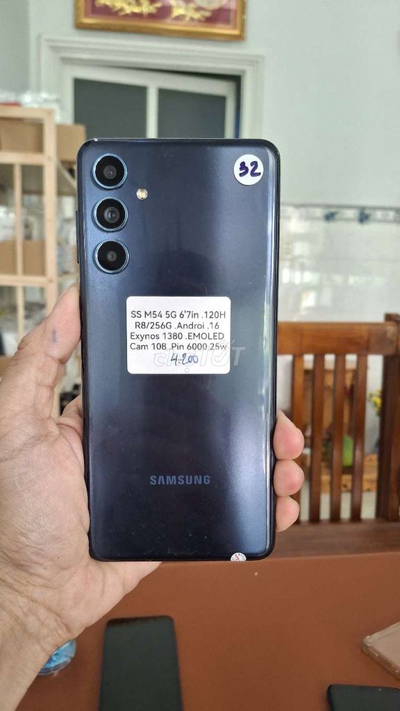 Samsung M54 5G 8GB/256GB Đen. Mua bán Điện thoại tại Thành phố Thủ Dầu Một Bình Dương được đăng bởi TTMobileBD hình 1