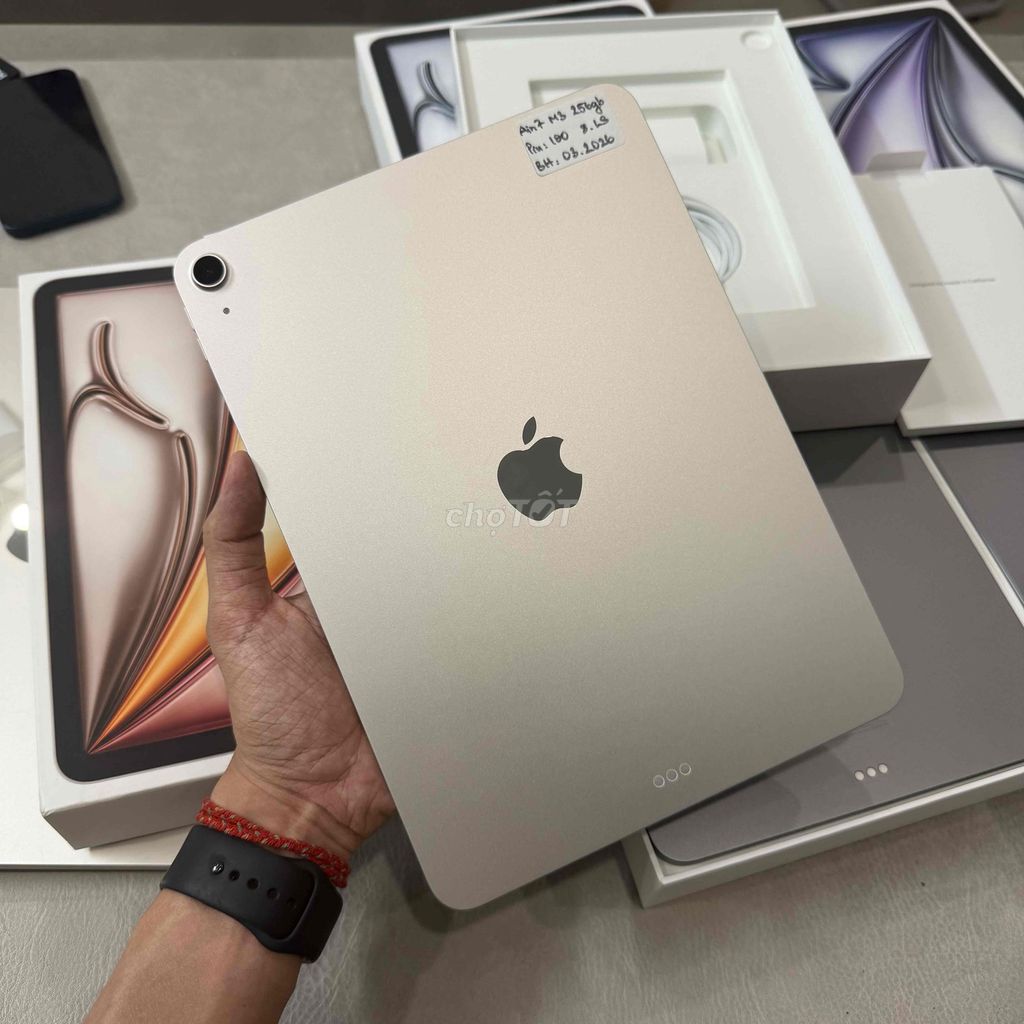 iPad Air 7 M3 11in wifi 256GB chính hãng sạc 8L. Mua bán Máy tính bảng tại Quận Đống Đa Hà Nội được đăng bởi đức phạm hình 1