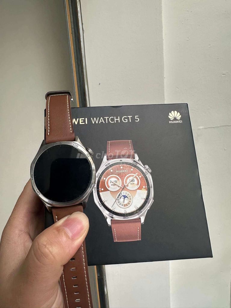 HUAWEI WATCH GT5 DÂY DA FULLBOX BH 11TH