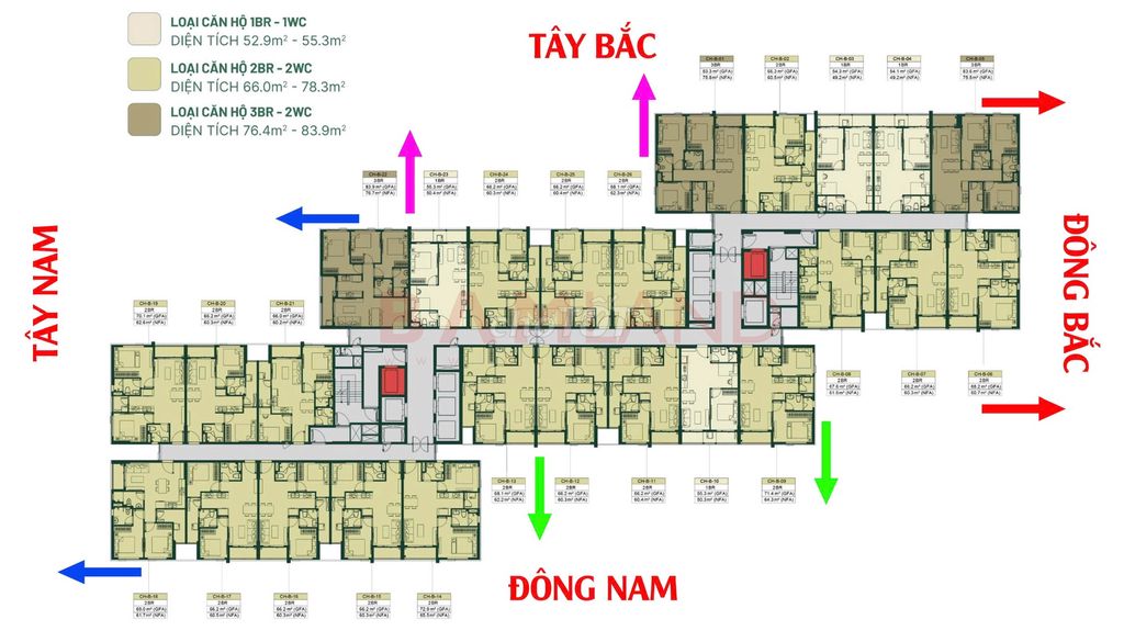 Chính chủ bán lại căn MB11.07 66 m2  2pn-2wc  giá 2ty730( gồm VAT)