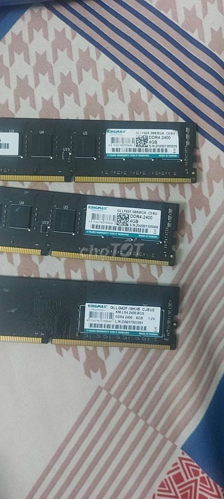 RAM Kingmax DDR4 4GB 2400 MHz. Mua bán Linh kiện (RAM, Card...) tại Thành phố Vĩnh Long Vĩnh Long được đăng bởi TECH HUB PC hình 1