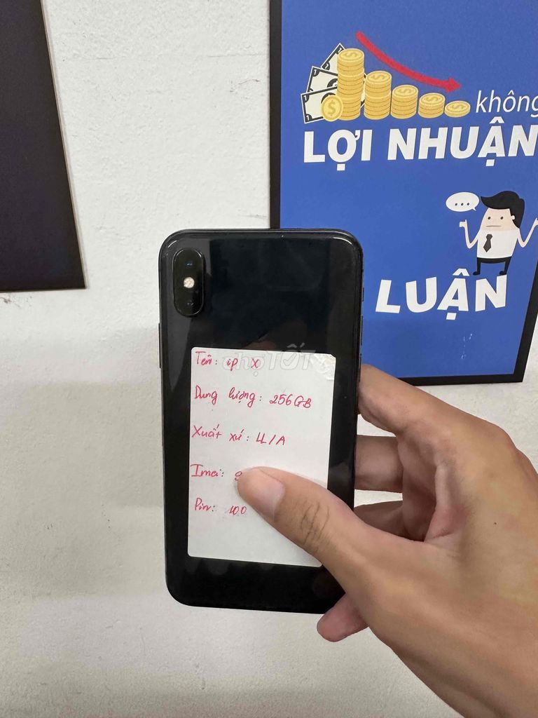 Apple iPhone X 256GB Mỹ Đã sử dụng. Mua bán Điện thoại tại Quận Đống Đa Hà Nội được đăng bởi HAN store hình 1