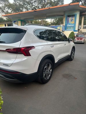 Hyundai SantaFe 2021 Trắng 7 chỗ Da cao cấp