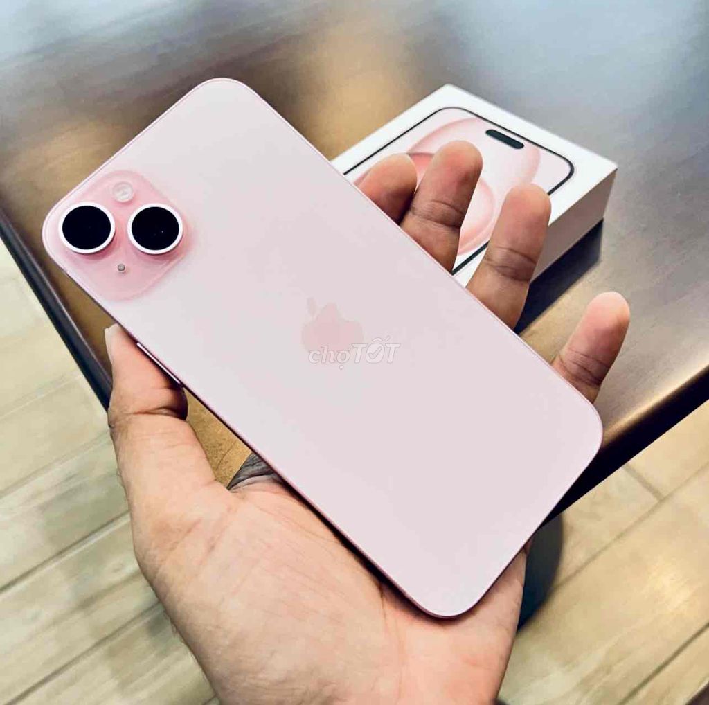 iPhone 15 128GB Hồng FULLBOX BH APPLE 06/2025. Mua bán Điện thoại tại Quận 10 Tp Hồ Chí Minh được đăng bởi iStockHCM hình 1