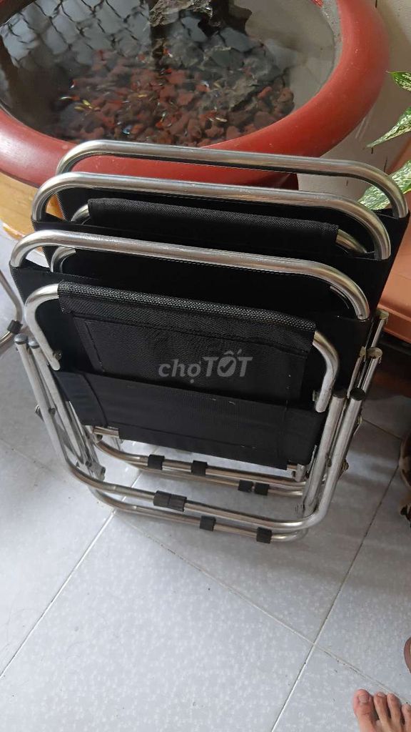 ghế xếp cafe như mới  giá rẻ. Mua bán Bàn ghế tại Quận Ninh Kiều Cần Thơ được đăng bởi DAT KHOA  hình 1