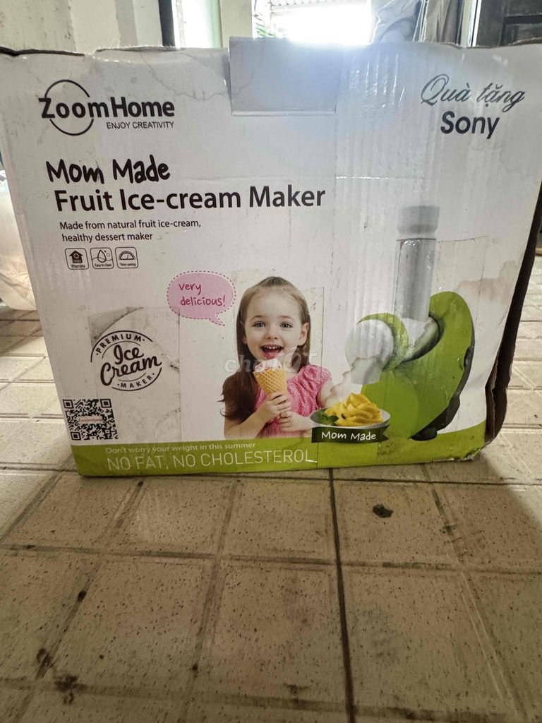 Máy làm kem Zoom Home Mom Made. Mua bán Tủ lạnh tại Huyện Cần Giuộc Long An được đăng bởi Niniphuong hình 1