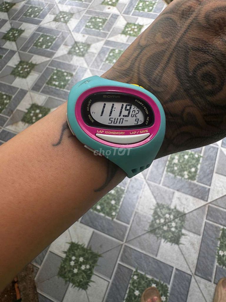 Đồng hồ thể thao Seiko Soma Cao su. Mua bán Đồng hồ tại Thành phố Buôn Ma Thuột Đắk Lắk được đăng bởi lê nguyễn hình 1
