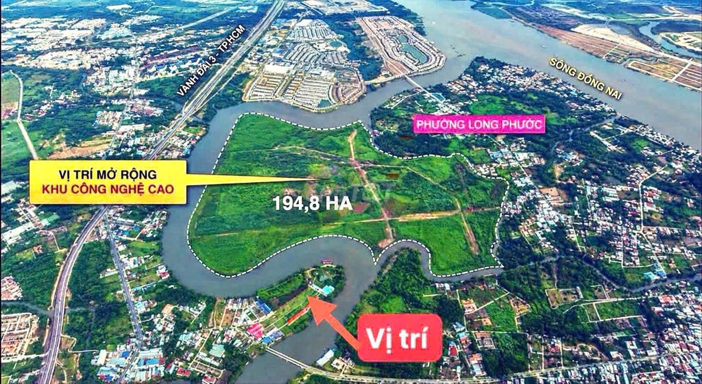 ✅Lỗ 500Triệu Bán 52m2 Đất 3 mặt Giáp Sông, Đường Long Thuận🔥Giá 2,6 Tỷ - ảnh 5
