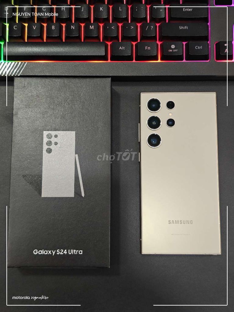Samsung Galaxy S24 Ultra 12/256 chính hãng. Mua bán Điện thoại tại Quận Ninh Kiều Cần Thơ được đăng bởi Nguyễn Toàn hình 1