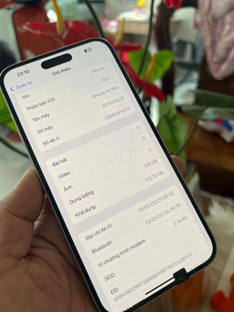 iPhone 15 plus 128G xanh qte Mỹ