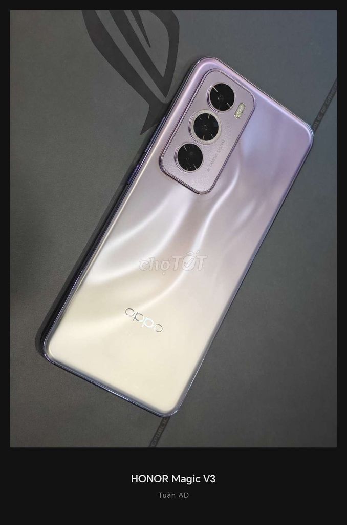 Oppo Reno 12 Pro 256GB Tím gl. Mua bán Điện thoại tại Quận Gò Vấp Tp Hồ Chí Minh được đăng bởi mai chi hình 1