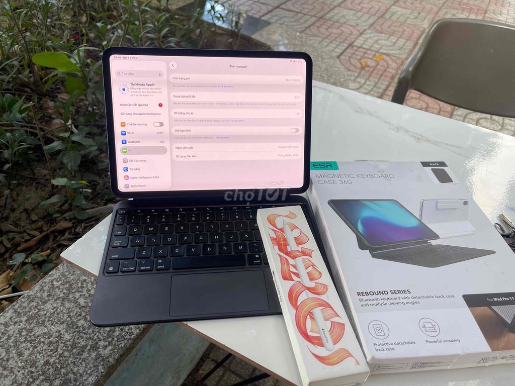 Apple iPad Pro M4 11 inch 256GB Wifi Xám. Mua bán Máy tính bảng tại Quận 12 Tp Hồ Chí Minh được đăng bởi Út Trần hình 1