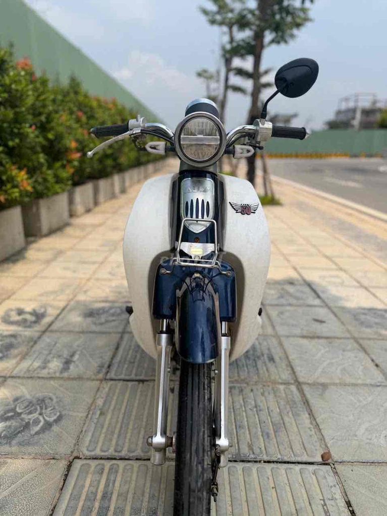 Мопед Cub 50cc New Sole 2022, сине-белый