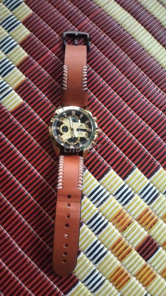 Đồng hồ Casio Edifice Dây da Nâu Nam. Mua bán Đồng hồ tại Huyện Đơn Dương Lâm Đồng được đăng bởi Thành Qđ hình 1