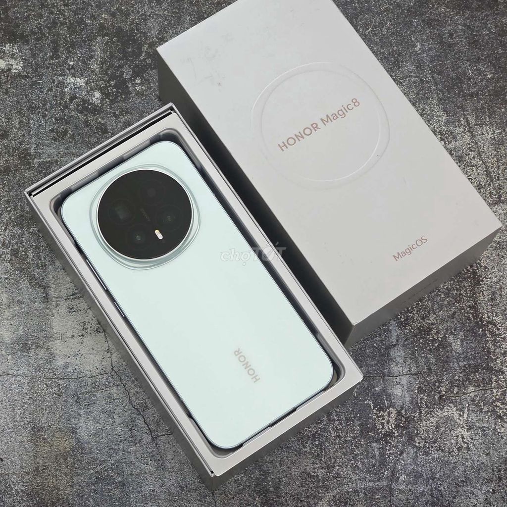 Honor Magic8 5G 512GB Xanh Fullbox. Mua bán Điện thoại tại Quận Thanh Khê Đà Nẵng được đăng bởi Tú MB hình 1